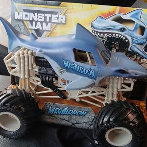 Monster Jam Megalodon Toy Truck - Blue